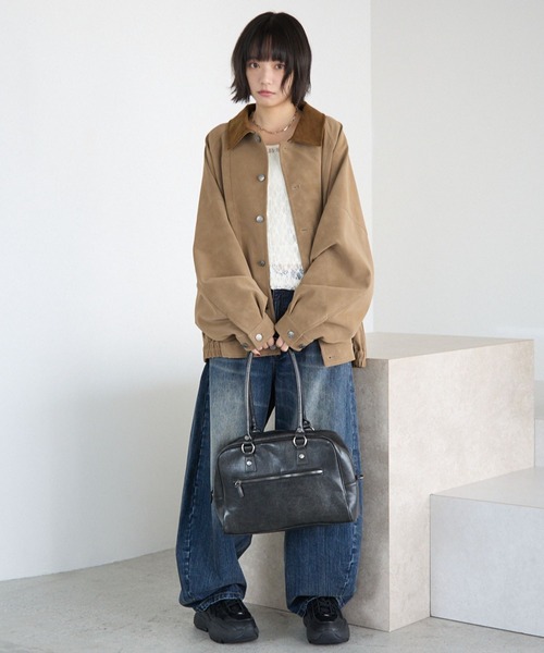 みーはページ PBLIM（ページボーイリム）の「【PBLIM】2WAYボストンバッグ（ボストン