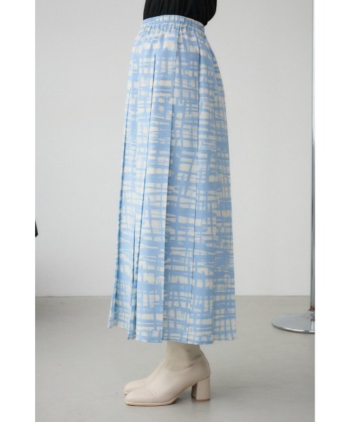 AZUL by moussy(アズールバイマウジー)の「グラフィックチェックフレアスカート(スカート・レディース・ブラック系その他/ブルー系その他・FREE)」の15枚目の写真