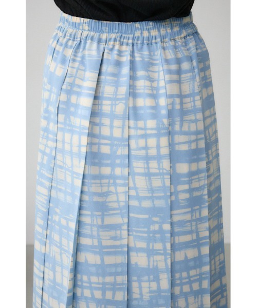 AZUL by moussy(アズールバイマウジー)の「グラフィックチェックフレアスカート(スカート・レディース・ブラック系その他/ブルー系その他・FREE)」の18枚目の写真