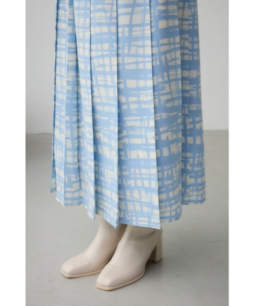 AZUL by moussy(アズールバイマウジー)の「グラフィックチェックフレアスカート(スカート・レディース・ブラック系その他/ブルー系その他・FREE)」の20枚目の写真