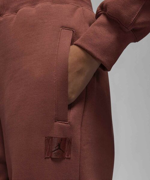 JORDAN BRAND（ジョーダンブランド）の「ジョーダン フライト フリース ウィメンズ オープン ヘム パンツ / Jordan Flight Fleece Women's Open-Hem Pants FV7156-231 Dark Pony（スウェットパンツ・レディース・ブラウン系その他・L/M/S/XL/XS）」の8枚目の写真