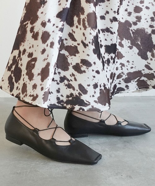 MyFerragamo MY JOY スエード バレエシューズ 【公式通販】