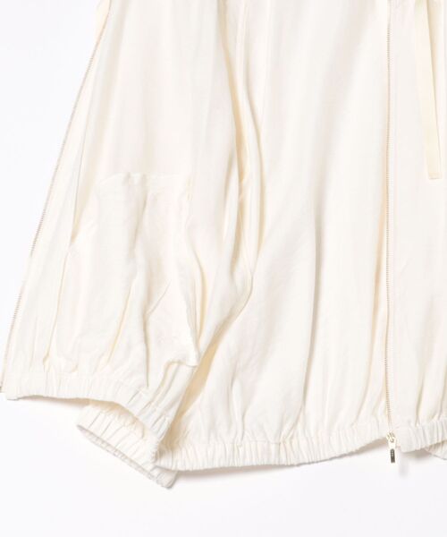 INTERPLANET（インタープラネット）の「Ｎ／ＲスラブクロスＺＩＰブルゾン（ブルゾン・レディース・ブラック/オフホワイト・FREE）」の4枚目の写真