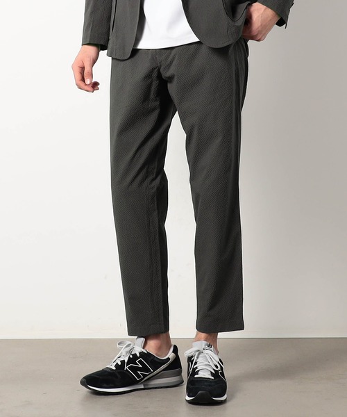 Grand PARK(グランドパーク)の「ストレッチサッカー イージーパンツ(その他パンツ・メンズ・チャコールグレー/ネイビー・SMALL/MEDIUM/LARGE/X-LARGE)」の1枚目の写真