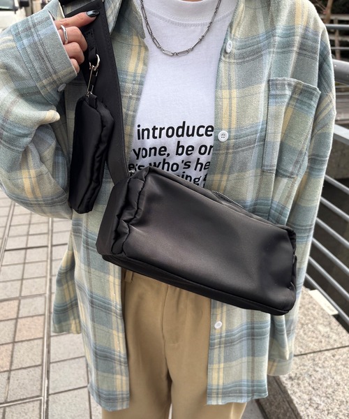 ISOOK（アイスー）の「【ISOOK / アイスー】レギュラーカラーチェックネルシャツ / ミドル丈 長袖 メンズライク 古着風 ブラウス ネイビー グレー ブルー ZOZOTOWN限定（シャツ/ブラウス・レディース・ネイビー/スモークグレー・FREE）」の6枚目の写真