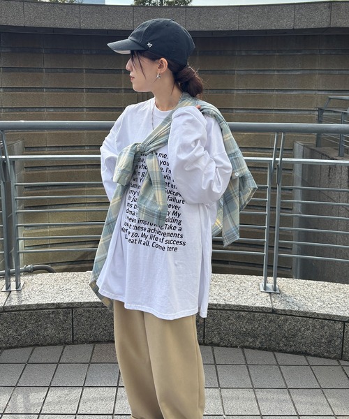 ISOOK（アイスー）の「【ISOOK / アイスー】レギュラーカラーチェックネルシャツ / ミドル丈 長袖 メンズライク 古着風 ブラウス ネイビー グレー ブルー ZOZOTOWN限定（シャツ/ブラウス・レディース・ネイビー/スモークグレー・FREE）」の21枚目の写真