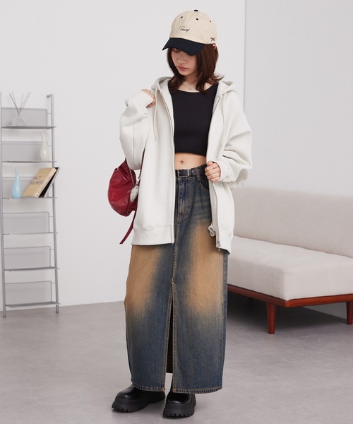 PENNEYS(ぺニーズ)の「PENNEYS/ペニーズ 別注 THE FOX ロゴ刺繍 コットンツイルベースボールキャップ(キャップ・レディース・ワインレッド/チャコール/ベージュ/アイボリー系/ブラック・FREE)」の9枚目の写真