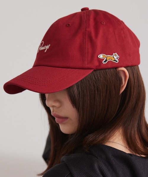 PENNEYS/ペニーズ 別注 THE FOX ロゴ刺繍 コットンツイルベース