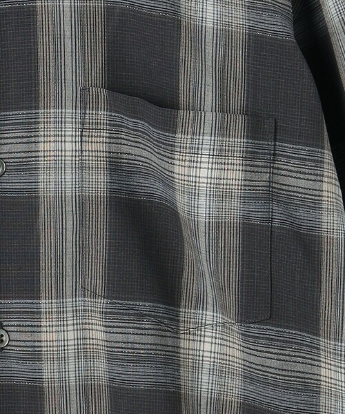 MONKEY TIME(モンキータイム)の「グリッター オンブレチェック シャツ(シャツ/ブラウス・メンズ・ダークグレー/ブラック・S/M/L/XL)」の20枚目の写真