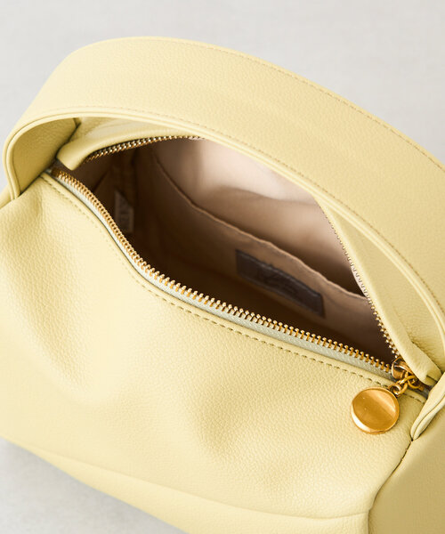 Jena espace merveilleux（ジェナ　エスパスメルヴェイユ）の「アシメワンハンドルバッグ（トートバッグ・レディース・ライム/アイボリー・FREE）」の6枚目の写真