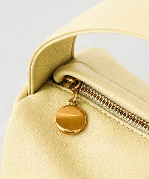 Jena espace merveilleux（ジェナ　エスパスメルヴェイユ）の「アシメワンハンドルバッグ（トートバッグ・レディース・ライム/アイボリー・FREE）」の7枚目の写真