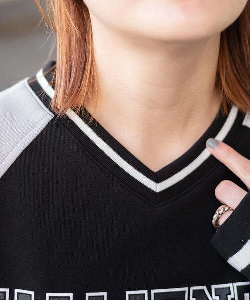 WEGO（ウィゴー）の「WEGO/ナンバリングビッグスウェット（スウェット・レディース・グリーン/ホワイト/ブラック・FREE）」の9枚目の写真