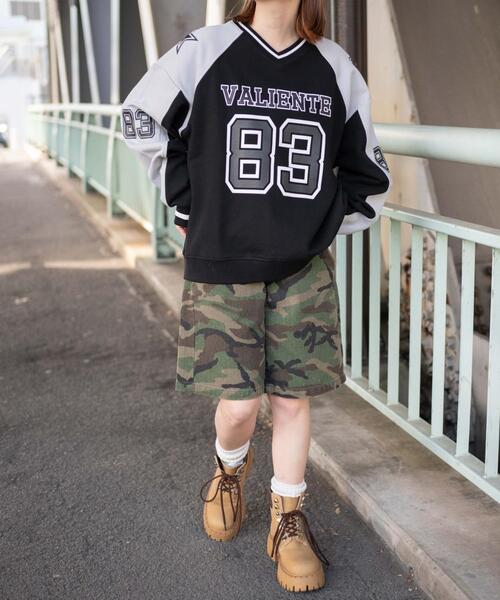 WEGO（ウィゴー）の「WEGO/ナンバリングビッグスウェット（スウェット・レディース・グリーン/ホワイト/ブラック・FREE）」の18枚目の写真