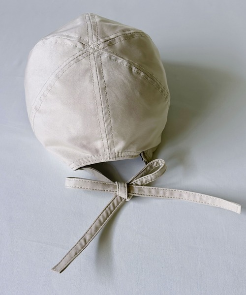 ORIENT MILLINERY(オリエント ミリナリー)の「BACK RIBBON CAP(キャップ・レディース・ブラック/オフホワイト/ベージュ・FREE)」の16枚目の写真