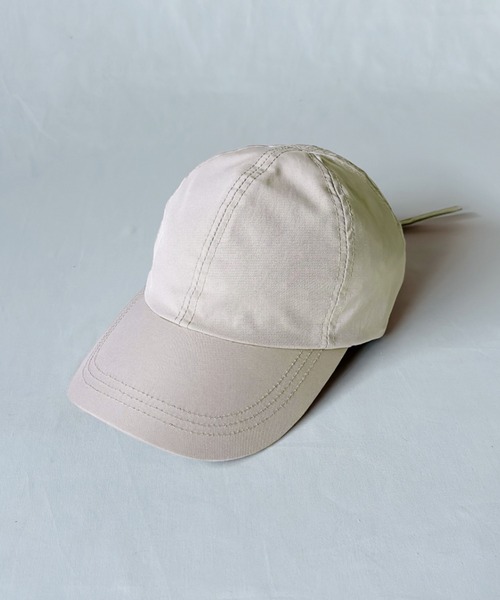 ORIENT MILLINERY(オリエント ミリナリー)の「BACK RIBBON CAP(キャップ・レディース・ブラック/オフホワイト/ベージュ・FREE)」の14枚目の写真