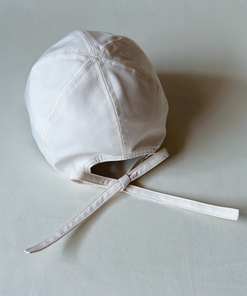 ORIENT MILLINERY(オリエント ミリナリー)の「BACK RIBBON CAP(キャップ・レディース・ブラック/オフホワイト/ベージュ・FREE)」の20枚目の写真