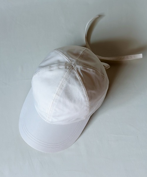 ORIENT MILLINERY(オリエント ミリナリー)の「BACK RIBBON CAP(キャップ・レディース・ブラック/オフホワイト/ベージュ・FREE)」の21枚目の写真