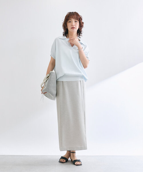 RIVE DROITE（リヴドロワ）の「【実用性抜群】CITY BASKET-tote2（トートバッグ・レディース・アイボリー/ブラウン/ブラック・FREE）」の19枚目の写真