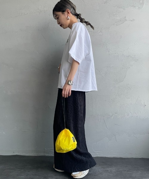 FUNG（ファング）の「[FUNG/ファング] BROOKLYN カットオフプリントTシャツ（Tシャツ/カットソー・レディース・ホワイト・M）」の8枚目の写真