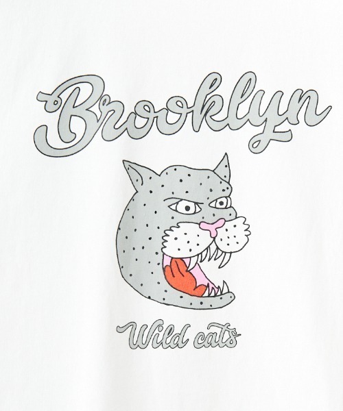 FUNG（ファング）の「[FUNG/ファング] BROOKLYN カットオフプリントTシャツ（Tシャツ/カットソー・レディース・ホワイト・M）」の16枚目の写真