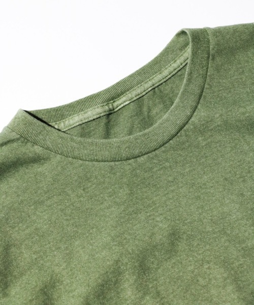 JERZEES(ジャージーズ)の「JERZEES / ジャージーズ UNISEX PIGMENT DYE T-SHIRTS ピグメントダイ クルーネックTシャツ(Tシャツ/カットソー・メンズ・モカ/レッド/グリーン/グレー/ライトグリーン/ブラック・MEDIUM/LARGE/X-LARGE/SMALL)」の16枚目の写真