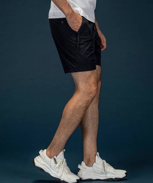 1PIU1UGUALE3  RELAX （ウノピゥウノウグァーレトレ リラックス）の「1PIU1UGUALE3 RELAX(ウノピゥウノウグァーレトレ リラックス) × +phenix ショーツ ショートパンツ by GORE-TEX LABS / ゴアテックス (防水性 / 速乾)（その他パンツ・メンズ・ブラック/ネイビー/ブラック系1・S/M/L/XL/XXL）」の22枚目の写真