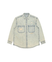 AAPE NOW DENIM LONG SLEEVE SHIRT