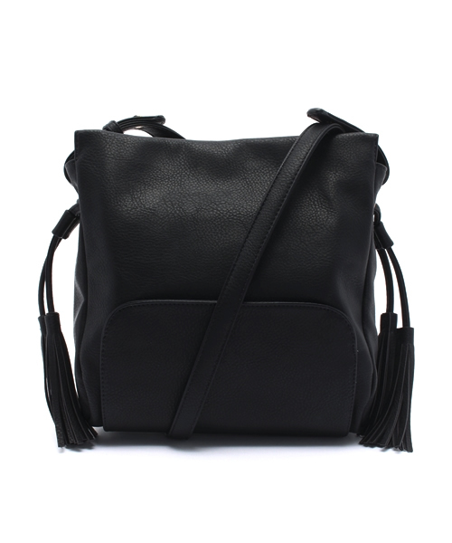 Chico（チコ）の「【who's who Chico】サイドタッセルショルダーバック（ショルダーバッグ・レディース・カーキ/グレー/ブラック/ベージュ・FREE）」の6枚目の写真