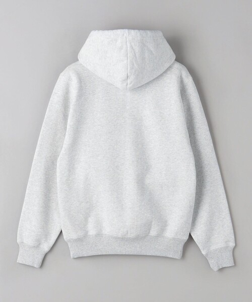 MARMOT CAPITAL ロゴ ジップアップ フーディ MD.GRAY BEAUTY&YOUTH UNITED ARROWS｜<MARMOT CAPITAL>ロゴ ジップ