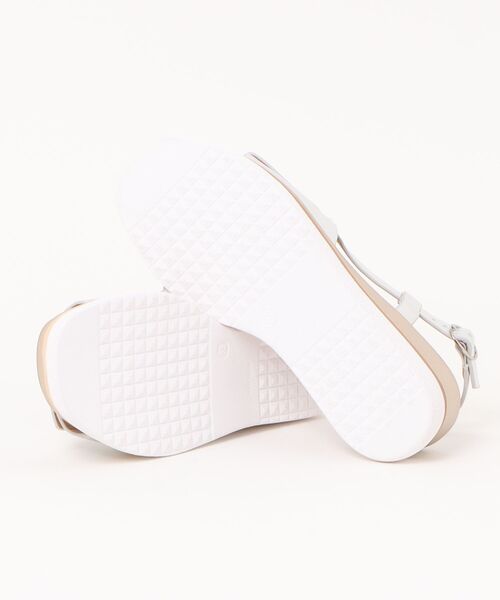 inter-chaussures（インターショシュール）の「【INTER-CHAUSSURES】バックルウエッジバックバンドサンダル(I52100)（サンダル・レディース・ブラック/シルバー/ホワイト・35/36/37/38/39）」の11枚目の写真