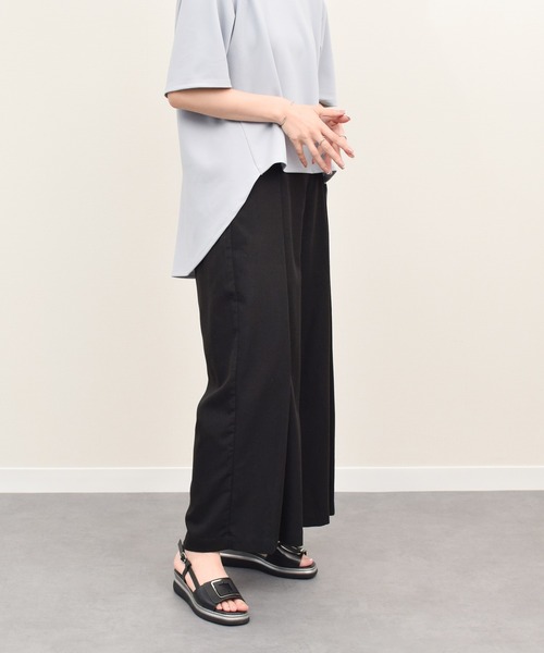 inter-chaussures（インターショシュール）の「【INTER-CHAUSSURES】バックルウエッジバックバンドサンダル(I52100)（サンダル・レディース・ブラック/シルバー/ホワイト・35/36/37/38/39）」の5枚目の写真