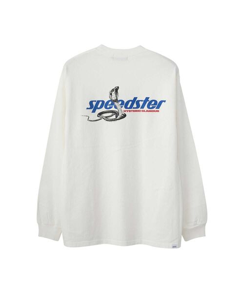 HYSTERIC GLAMOUR(ヒステリックグラマー)の「HYSTERIC RACING Tシャツ(Tシャツ/カットソー・メンズ・レッド/ホワイト/ブラック・X-LARGE/LARGE/MEDIUM/SMALL)」の2枚目の写真