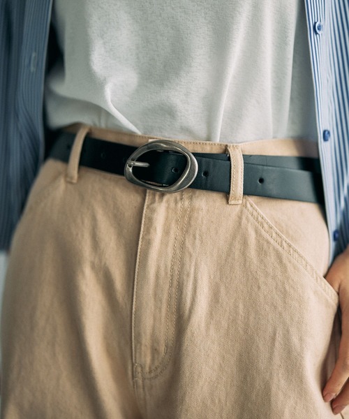 LEPSIM(レプシィム)の「変形バックルベルト 321510(ベルト・レディース・ブラック/ブラウン・ONE SIZE)」の2枚目の写真