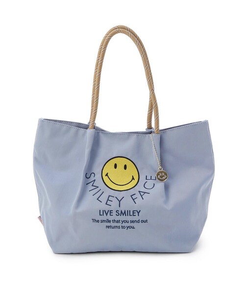 セール】SMILEY ロープハンドルトート（トートバッグ）｜one