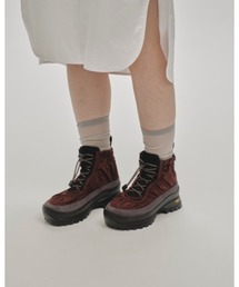TODAYFUL（トゥデイフル）の「レザー×メッシュスニーカー
