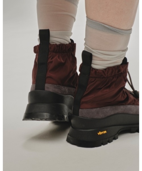 TODAYFUL(トゥデイフル)の「TODAYFUL Vibramsole Drawstring Sneakers(スニーカー・レディース・ワイン/カーキブラウン・36/37/38)」の7枚目の写真