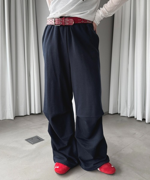 apres jour mignon(アプレジュールミニョン)の「スウェットパラシュートパンツ【ZOZOTOWN限定アイテム 】(その他パンツ・レディース・杢グレー/ネイビー/ブラック・SMALL/X-LARGE/MEDIUM)」の21枚目の写真