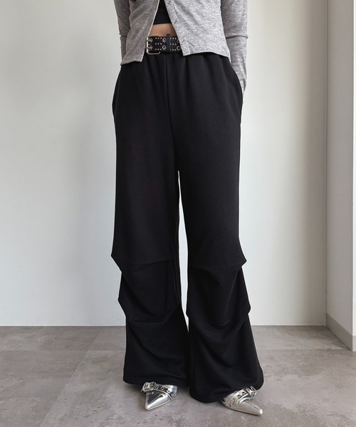 apres jour mignon(アプレジュールミニョン)の「スウェットパラシュートパンツ【ZOZOTOWN限定アイテム 】(その他パンツ・レディース・杢グレー/ネイビー/ブラック・SMALL/X-LARGE/MEDIUM)」の7枚目の写真