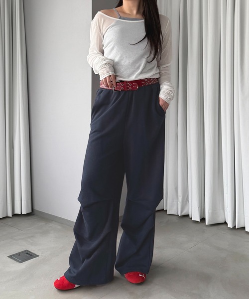 スウェットパラシュートパンツ【ZOZOTOWN限定アイテム