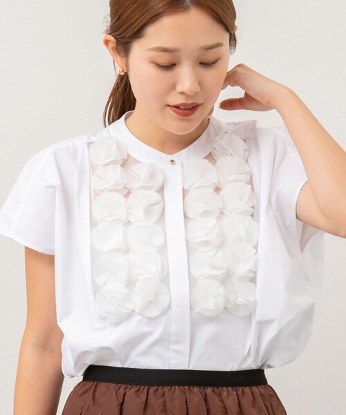 NOLLEY'S｜フラワーモチーフブラウス | Rakuten Fashion(楽天