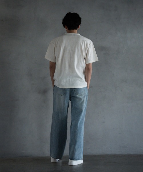 RATTLE TRAP(ラトルトラップ)の「【WEB限定】DENIM BAGGY WIDE PANTS/ルーズフィット/バギーデニムパンツ(デニムパンツ・メンズ・ブラック/ブルー・M/L)」の16枚目の写真