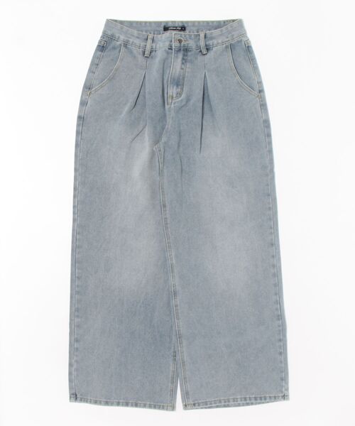 RATTLE TRAP(ラトルトラップ)の「【WEB限定】DENIM BAGGY WIDE PANTS/ルーズフィット/バギーデニムパンツ(デニムパンツ・メンズ・ブラック/ブルー・M/L)」の21枚目の写真