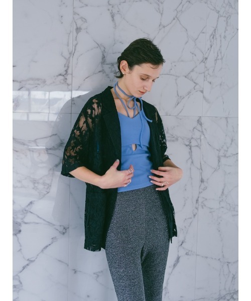sahara リーフレースジャケット sahara（サハラ）の「Leaf Lace Jacket/リーフレースジャケット