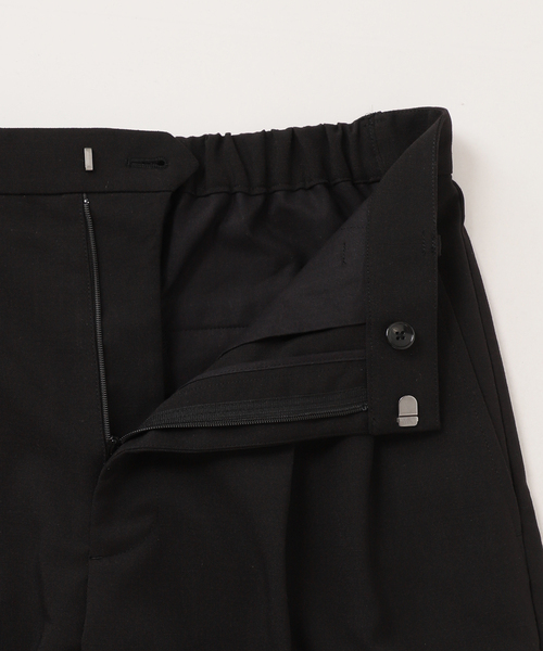 新品タグ付き FRAMeWORK リネンライククロスタックパンツ 38 セール】リネンライククロスタックパンツ（その他パンツ