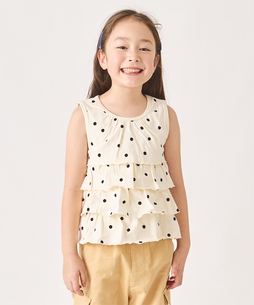 ETRE フリルトップス SANTEスタンドカラーフリルトップス(F WHITE): トップス │ ETRE
