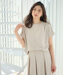 any Fam（エニィファム）の「【吸水速乾/イージーケア/UVカット/接触冷感】さらさらDRYブラウス（シャツ/ブラウス）」