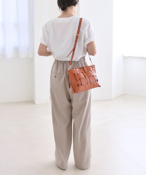 セール】quaranciel:〈洗濯機可能〉ウーステッド イージー ワイド