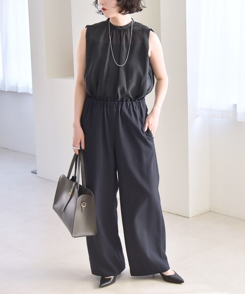 セール】quaranciel:〈洗濯機可能〉ウーステッド イージー ワイド