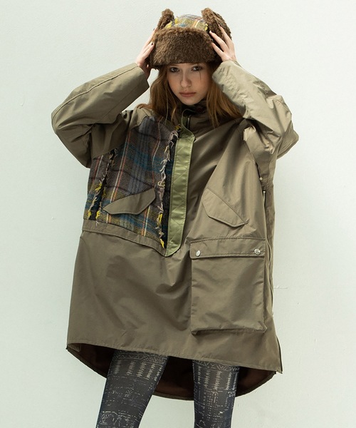 【STOF】ストフ シュマグモッズパーカ STOF（ストフ）の「STOF/ストフ/シュマグモッズパーカー（モッズコート