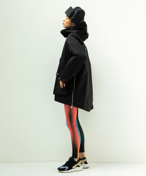 STOF（ストフ）の「WOOL MIX PULLOVER COAT（モッズコート・メンズ・ブラック/カーキ・S/M）」の8枚目の写真